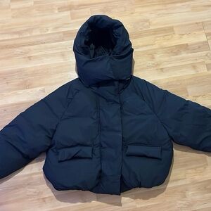 Khy Blue Standard Puffer Jacket – Size M – Brand New, Unopened (Duplicate Order)